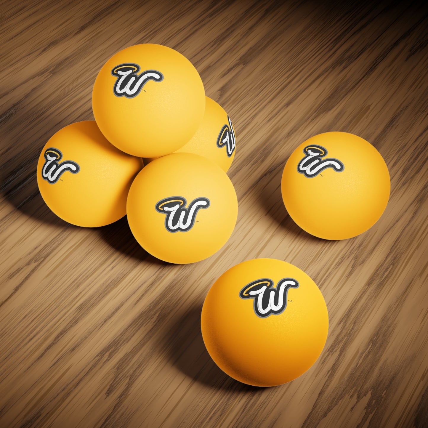 Ping Pong Balls, 6 pcs
