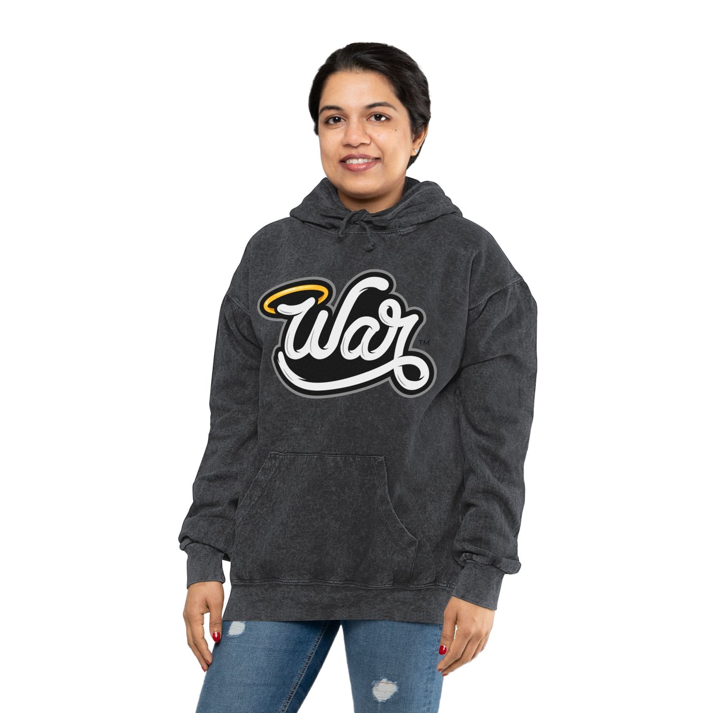 Unisex Mineral Wash Hoodie